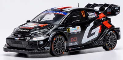 ixo 1/43トヨタ GR ヤリス ラリー1 2025年 ラリー・イスラス・カナリアス  #17 S.Ogier/V.Landais