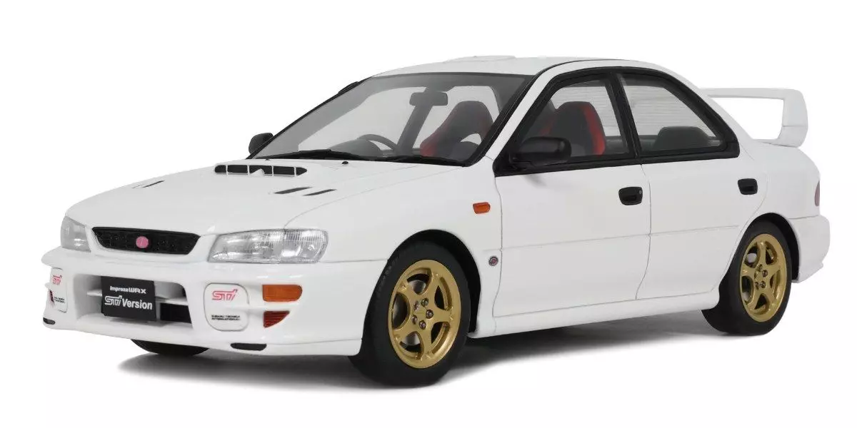 OTTO 1/18 スバル インプレッサ WRX STi タイプ RA 2000 (ホワイト