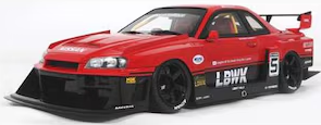 GTスピリット 1/18 日産 スカイライン LB スーパーシルエット 2020 (レッド)