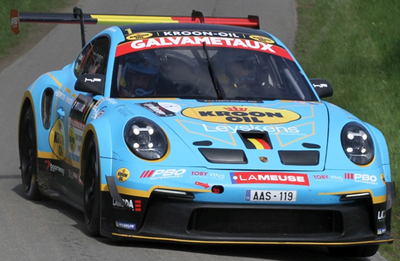 Ixo 1/43 ポルシェ 922 ラリー GT 2025年 ワロンラリー  #1 C.CHERAIN/D.WITHERS