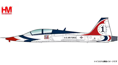 ホビーマスター  1/72 T-38 &ldquo;Thunderbirds&rdquo; No.1 plane, USAF, 1970s   ダイキャスト製