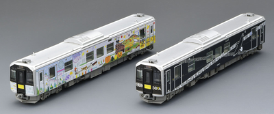 TOMIX 1/150 JR H100形ディーゼルカー（根室線・宗谷線ラッピング車）セット