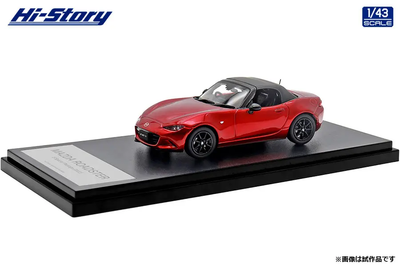 HS 1/43 MAZDA ROADSTER S Special Package (2022) ソウルレッドクリスタルメタリック