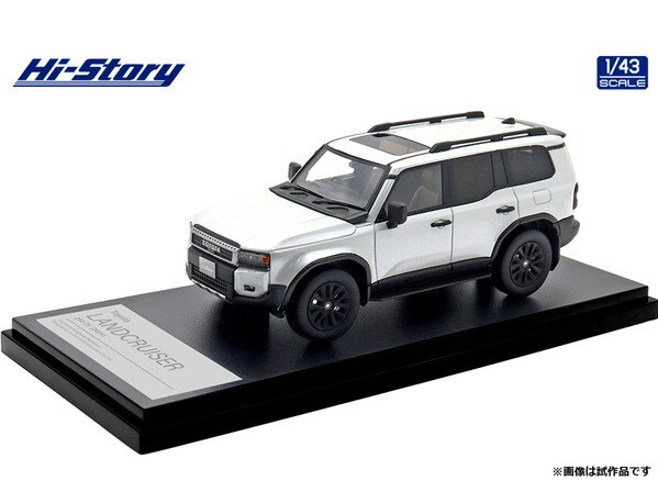 HS 1/43 トヨタ ランドクルーザー 250 ZX 2024 プラチナホワイトパール