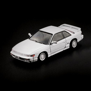 BM CREATIONS 1／64 日産 シルビア S13 ホワイト RHD