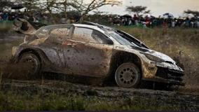 aris Rally1 No.5 TOYOTA GAZOO RACING WRT 4th Rally Safari 2025 S Pajari &ndash; M. Salminen