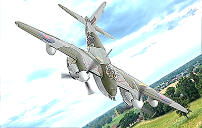 CORGI 1/72  デ・ハビランド モスキート FB.VI LR364/SY-E 1944.3