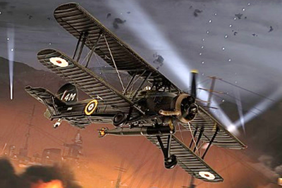 CORGI 1/72 フェアリー ソードフィッシュ MkI P4154 / 4M タラントの戦い   1940.11