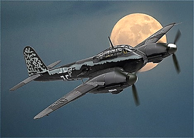 CORGI 1/72 メッサーシュミット Me 410A-1 ブラック F 14./KG2 1943