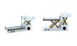 herpa 1/500 空港アクセサリー 貨物コンテナローダ ホワイト 2台セット