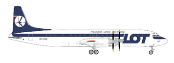 herpa 1/500 IL-18 LOTポーランド航空 SP-LSG