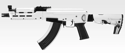 東京マルイ 次世代電動ガン No,32  AKホワイトストーム 　対象年令 18才以上エアガン