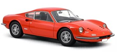 Norev 1/18 ディーノ 246 GT 1968 レッド