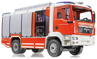 WIKING 1/43 MAN TGM Rosenbauer AT 消防車 