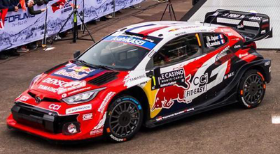 Spark 1/43 TOYOTA GR Yaris Rally1 No.1 TOYOTA GAZOO RACING WRT 3rd Monte Carlo Rally 2026