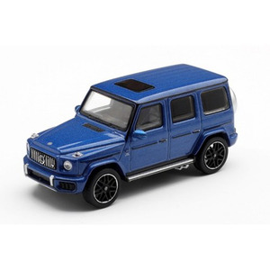 MINI-GT 1／64 メルセデス AMG G 63 ダークブルーメタリック(左ハンドル)