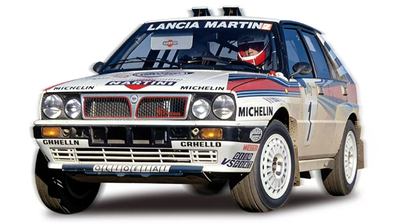 SUN STAR 1/18 ランチア デルタ インテグラーレ  1988年 ラリーサンレモ 優勝  #1 M.Biasion/T.Siviero"