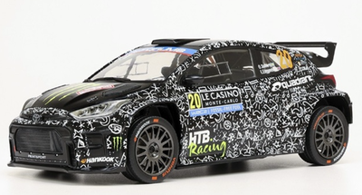 ixo 1/18 トヨタ GR ヤリス Rally2  2025年 ラリーモンテカルロ  #20 O.Solberg/E.Edmondson