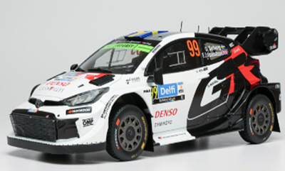 ixo 1/18トヨタ GR ヤリス Rally1 2025年 ラリーエストニア 優勝  #99 O.Solberg/E.Edmondson