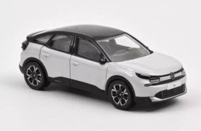 Norev 1/64 シトロエン C4 2025 オケナイトメタリックホワイト/ブラック