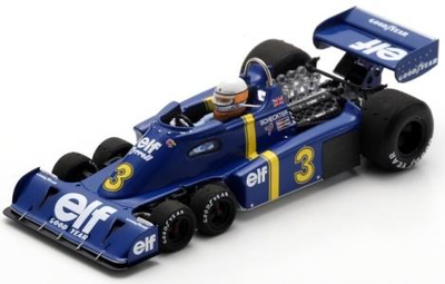 spark 1/43 Tyrrell P34 No.3 Winner Sweden GP 1976  Jody Scheckter