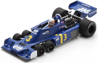 spark 1/18 Tyrrell P34 No.3 5th Dutch GP 1976 Jody Scheckter