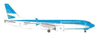 herpa 1/500 737 MAX 8 アルゼンチン航空 LV-KKE