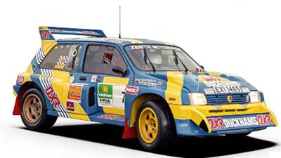 SUN STAR 1/18  MG メトロ 6R4   1993年 ドニゴール・インターナショナル・ラリー  #7 J. Price/ A. Marie