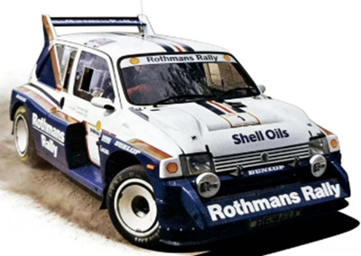 SUN STAR 1/18  MG メトロ 6R4  1986年 ドニゴール・インターナショナル・ラリー  優勝 #1 B. Coleman/R. Morgan