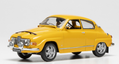 ixo 1/43	SAAB 96 V4 ラリー仕様 1971 イエロー