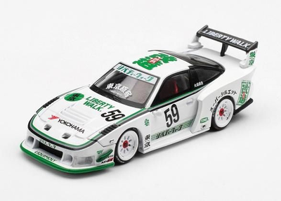 MINI GT 1/64 (ダイキャスト製) Nissan LB-Super Silhouette 180SX ホワイト(右ハンドル)