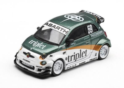 MINI GT 1/64 (ダイキャスト製) アバルト 595 LB-WORKS TY Edition(右ハンドル)