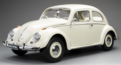 SUN STAR 1/12	フォルクスワーゲン ビートル サルーン 1961  パールホワイト 500個限定