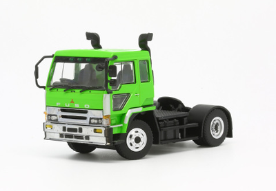 MODEL 1(モデルワン) 1/64 (ダイキャスト製) 三菱ふそう ザ・グレート（1993）グリーン