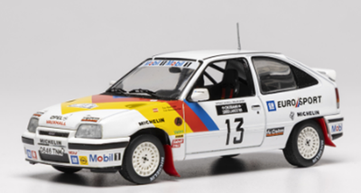 i xo 1/43 オペル カデット E GSi 1989年 1000湖ラリー  #13 S.Haider/F.Hinterleitner