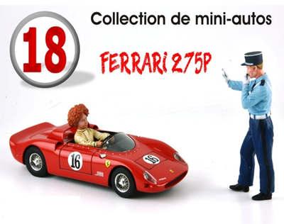 ルマンミニチュア 1/18 ミニ・フェラーリ 275P #16 テッサフィギュア付