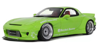 OttO mobile 1/18 ロケットバニー マツダ RX-7 (FD3S) 2015 (グリーン)