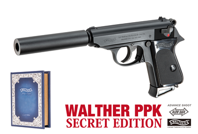 マルゼン ガスブローバック  ワルサー PPK シークレットエディション    対象年令18才以上
