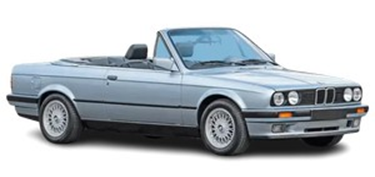 Nprev 1/18  BMW 325i カブリオレ 1991 グレイシャーブルー 