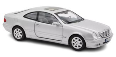 Norev 1/18  メルセデス・ベンツ CLKクラス 2000  ブリリアントシルバー 