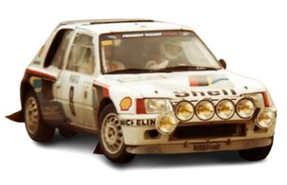 norev 1/18 プジョー 205 T16 1985年モンテカルロラリー  #8 Bruno Saby