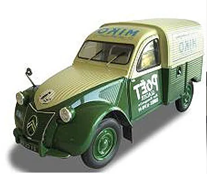 Norev 1/18 シトロエン 2CV ワゴン 1952 MIKO イエロー/グリーン
