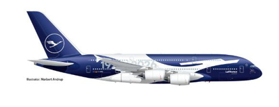 herpa 1/200 A380 ルフトハンザ航空 "100 Jahre" D-AIMH