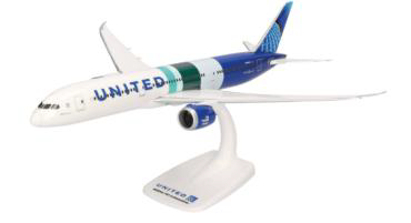 herpa 1/200 787-9 ユナイテッド航空"The Future is SAF" N24988   スナップフィット