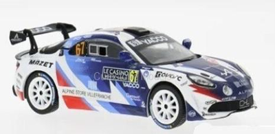 ixo 1/43  アルピーヌ A110 RGT 2025年 ラリーモンテカルロ  #67 R.Astier/D.Giraudet
