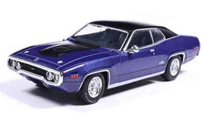 ixo 1/43  プリムス GTX ランナー 1971 メタリックパープル