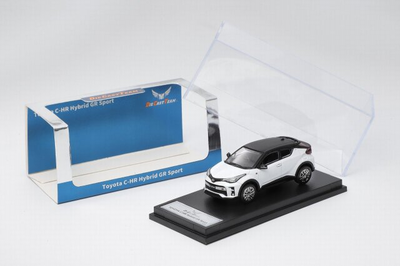 ダイキャストチーム 1/64 (ダイキャスト製) Toyota C-HR Hybrid GR Sport (RHD) ホワイト