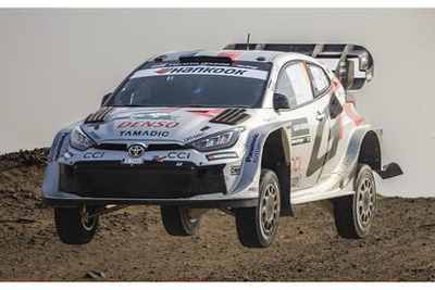 Spark TOYOTA GR Yaris Rally1 No.17 Toyota Racing WRC  Winner FIA World Rally Championship 2025
