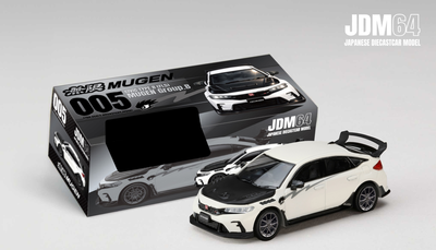 JDM64 1/64 CIVIC TYPE R (FL5) MUGEN Group.B (2025)	チャンピオンシップホワイト	