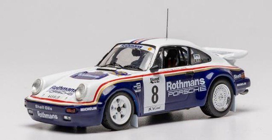 ixo 1/43 ポルシェ 911 SC/RS 1985年 ラリー・コスタ・ブラバ #8 B